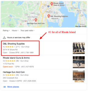 gun shop ri Google Search